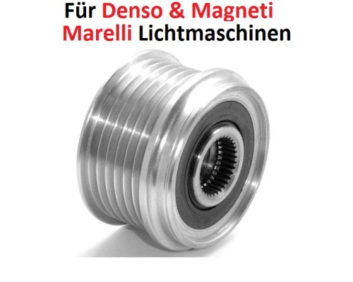Lichtmaschinen Freilauf Saab Für Denso und Magneti Marelli NEU !!!