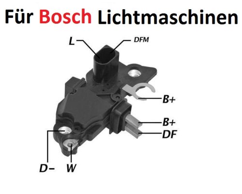 Regler für Bosch Lichtmaschinen Spannungsregler NEU !!! OE-Vergleichs Nr: F00M145225