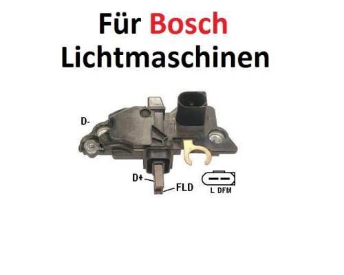 Regler für Bosch Lichtmaschinen Spannungsregler NEU !!! OE-Vergleichs Nr:F00M145247 F00M145357