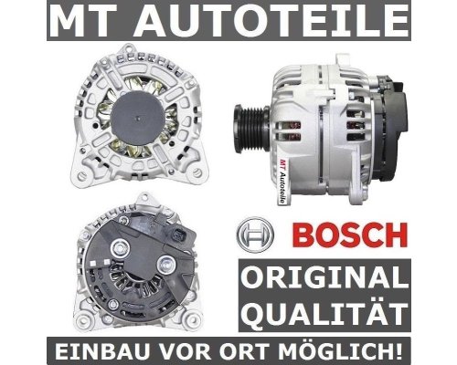 Original Bosch Lichtmaschine Renault Laguna Master Trafic Opel Movano Nissan Interstar 150A