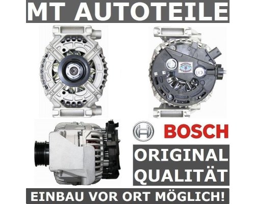 Original Bosch Lichtmaschine Opel Astra G Speedster Signum VECTRA C B Zafira A 100A